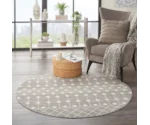 Nourison Grafix 5'3" Round Rug
