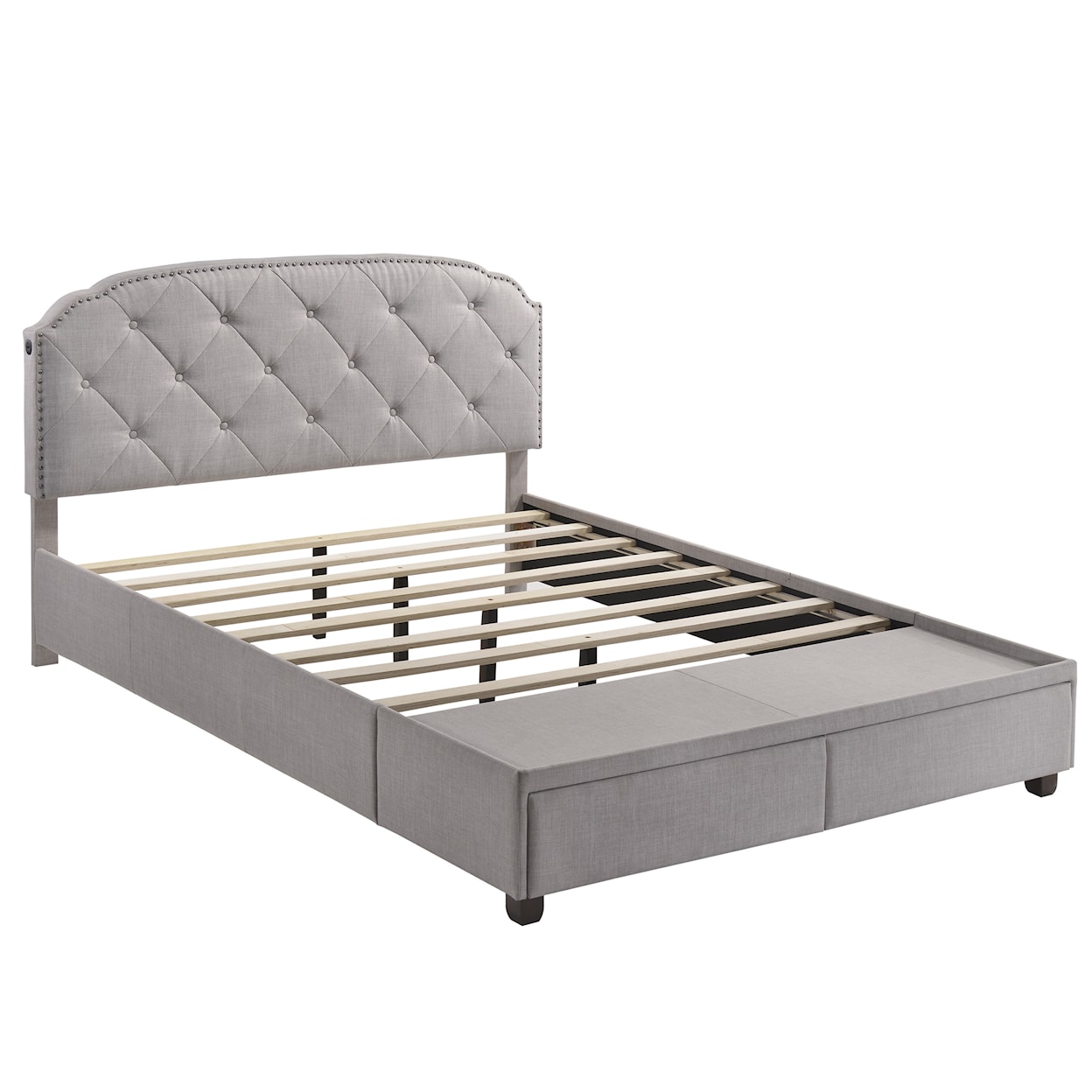 Accentrics Home Fashion Beds Queen Upholstered Bed