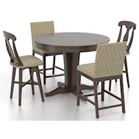 Customizable 5-Piece Counter Table Set