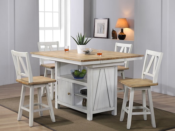 5-Piece Gathering Table Set