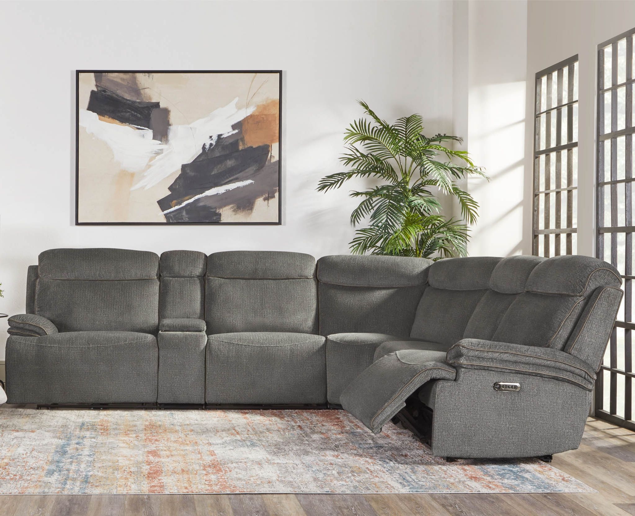 Parker Living Alpine 6-Piece Power Reclining Sectional Sofa
