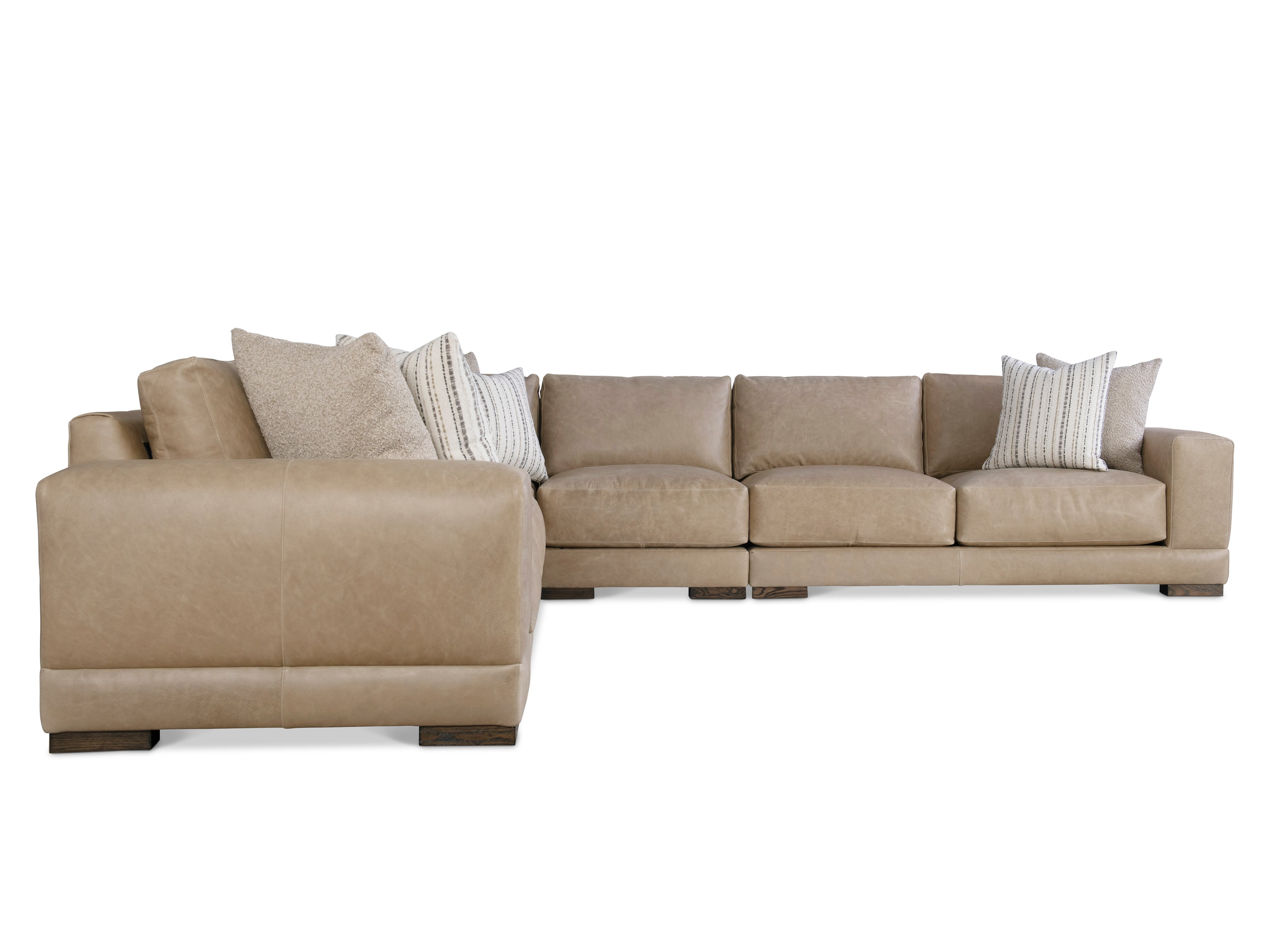 Lars Leather Sectional