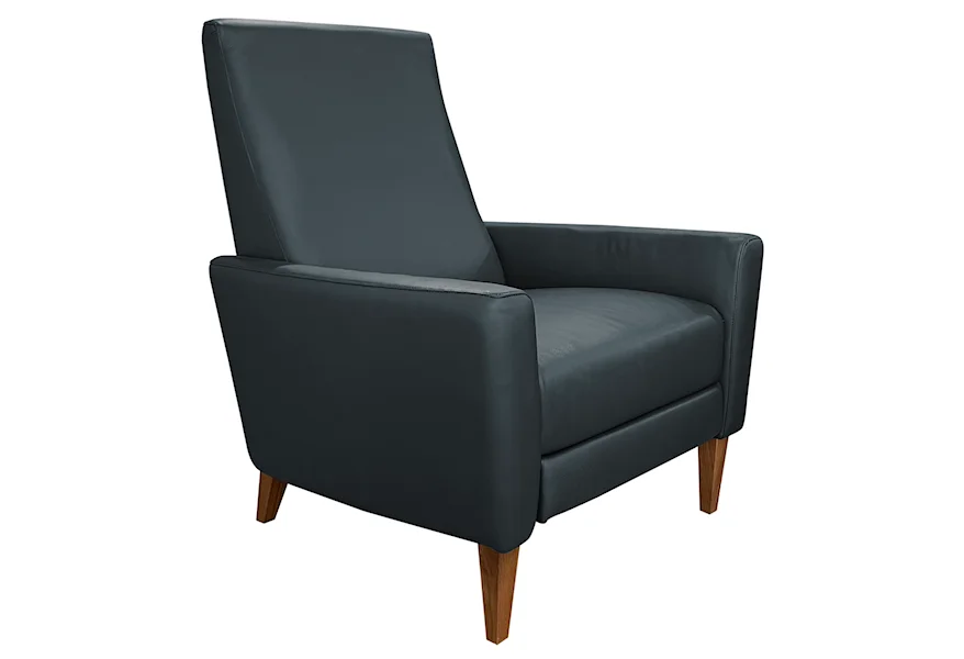 Vida High Leg Recliner by American Leather at HomeWorld Furniture