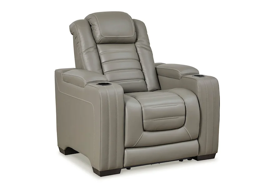 Backtrack Power Recliner by Signature Design by Ashley at Crowley Furniture & Mattress