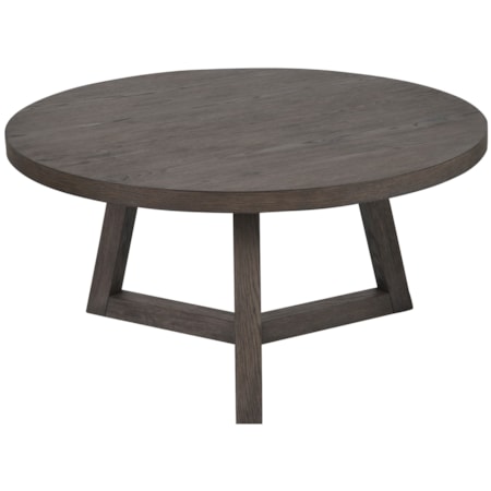 Large Round End Table