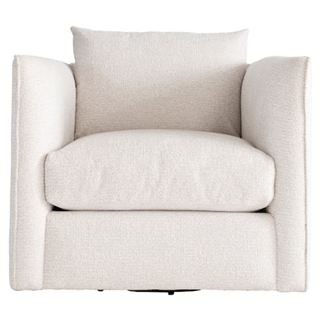 Lille Fabric Swivel Chair