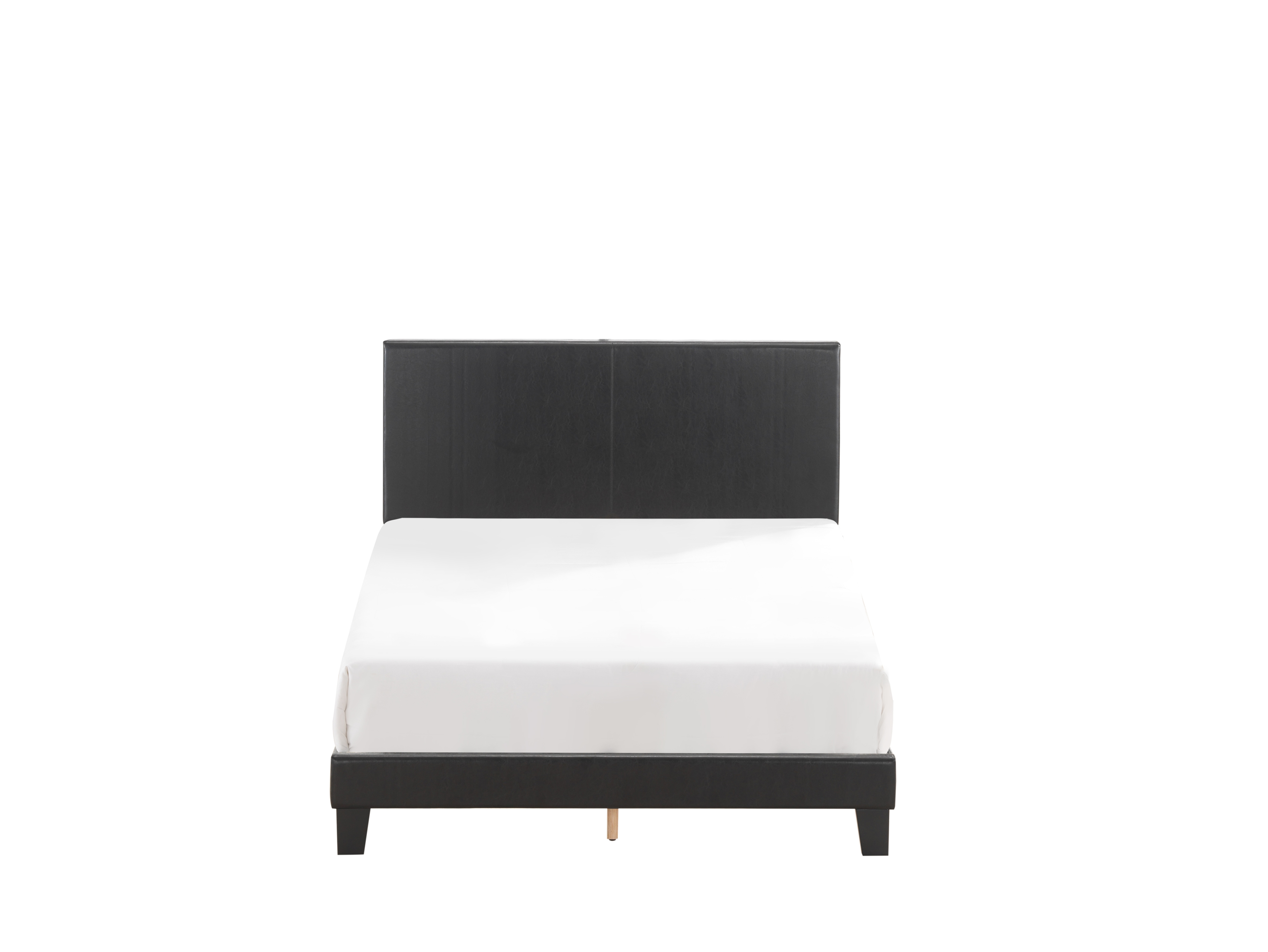 Crown Mark Yates 5281PUF Full Platform Bed with Adjustable Headboard