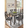 StyleLine KIWI 7-Piece Rectangular Dining Room Table Set