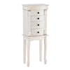 Powell Louis Philippe Jewelry Armoire - Off White