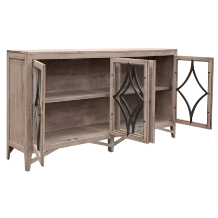 4-Door Accent Cabinet