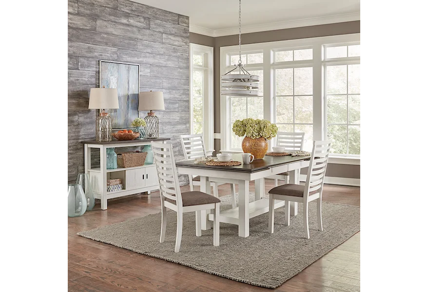Brook Bay Dining Set by Liberty Furniture at Gill Brothers Furniture