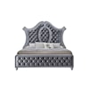 Crown Mark CAMEO King Upholstered Bed
