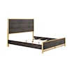 Crown Mark Trevor Slat Panel Bed - Queen