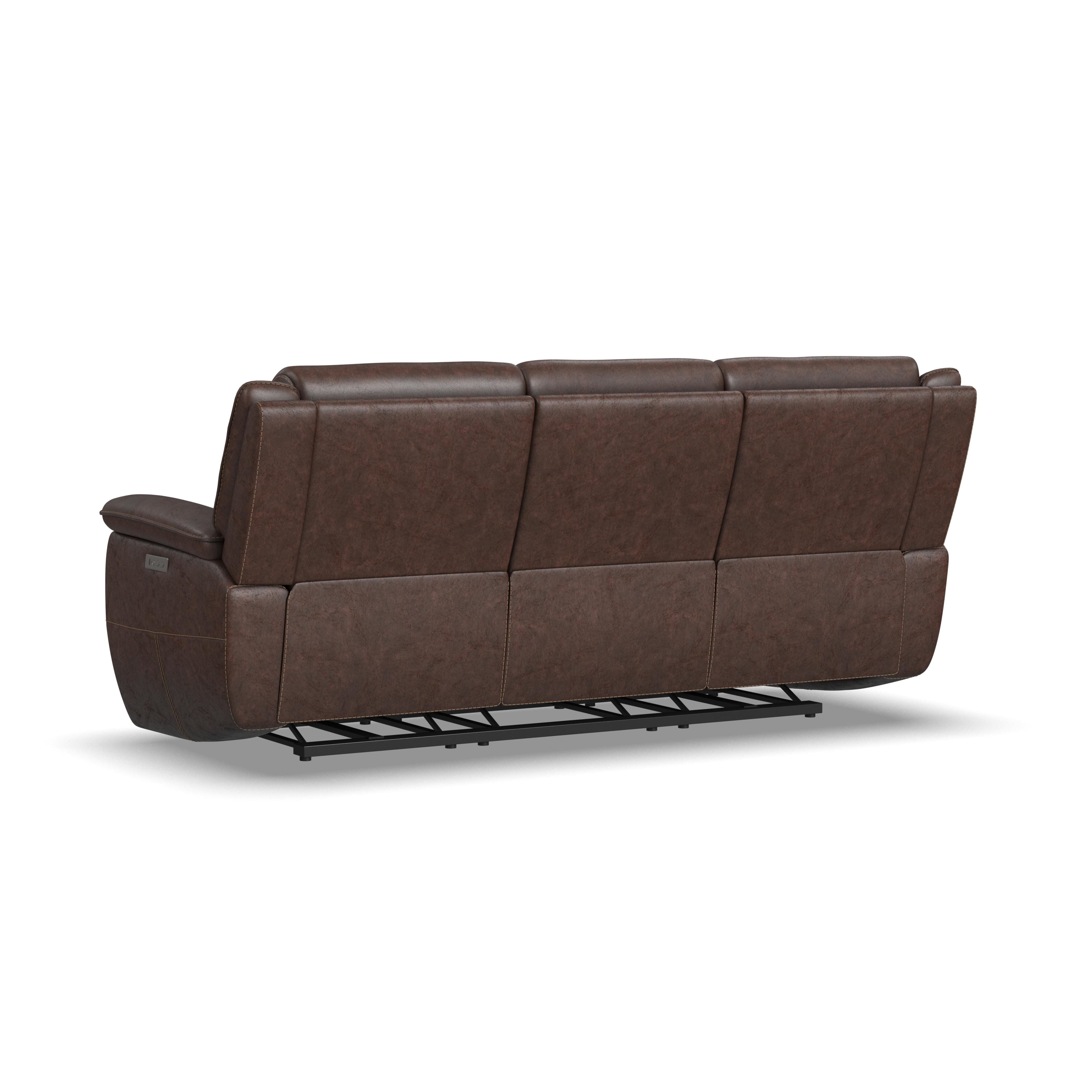 Power Reclining Sofa with Power Headrests