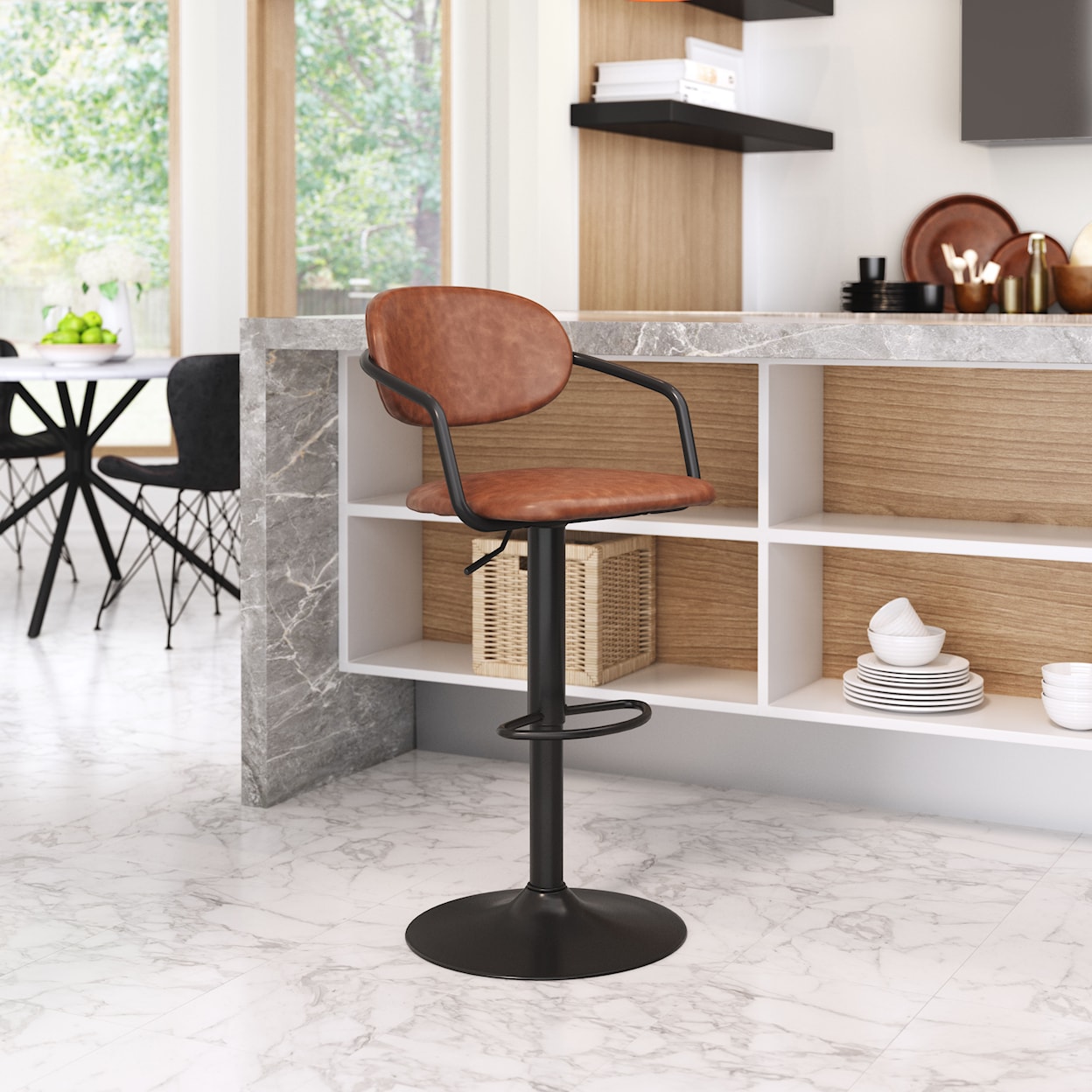 Zuo Kirby Bar Chair