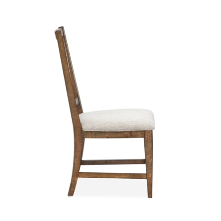 Dining Side Chair w/ Upholstered Seat