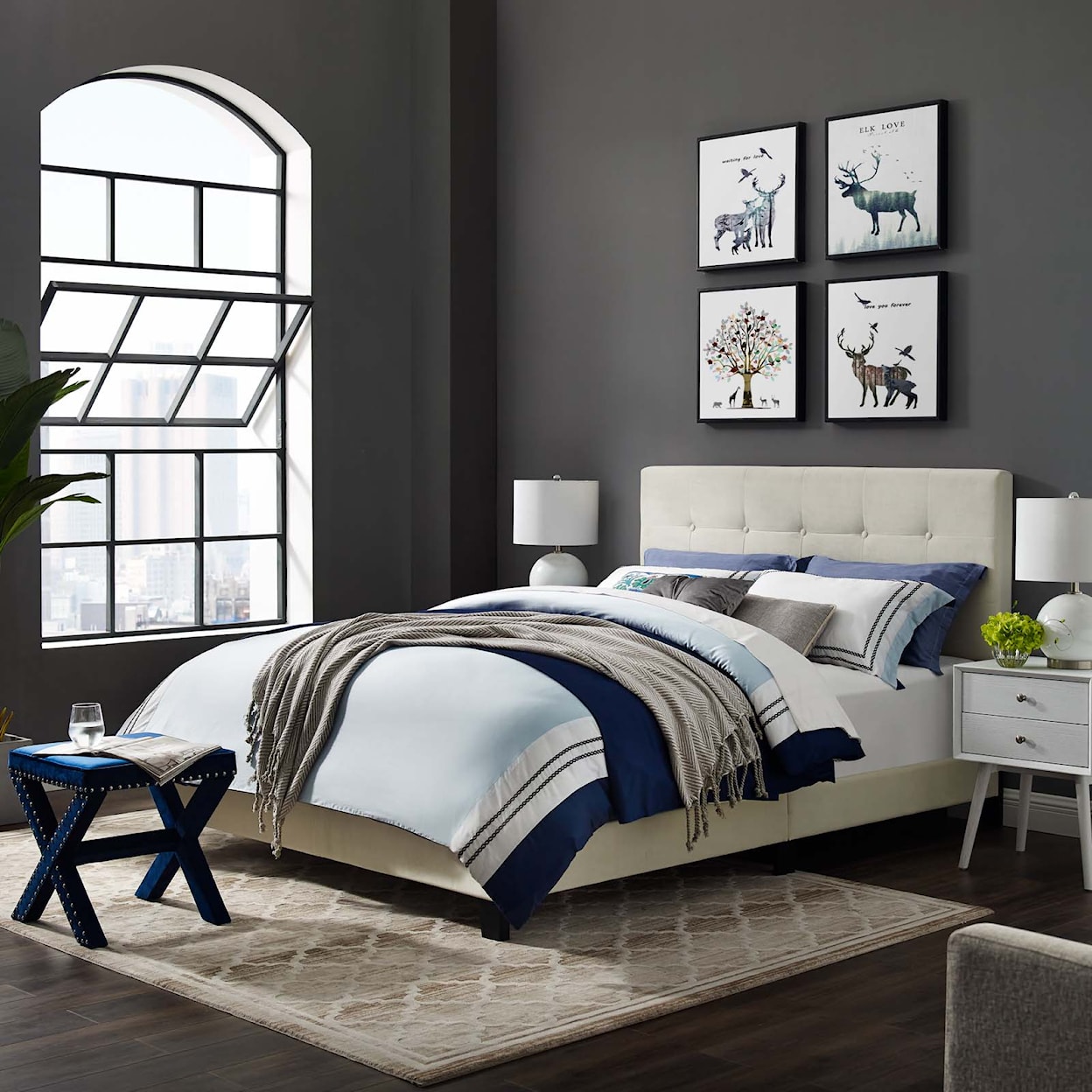 Modway Amira King Bed