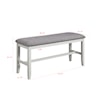 Crown Mark Buford Dining Bench