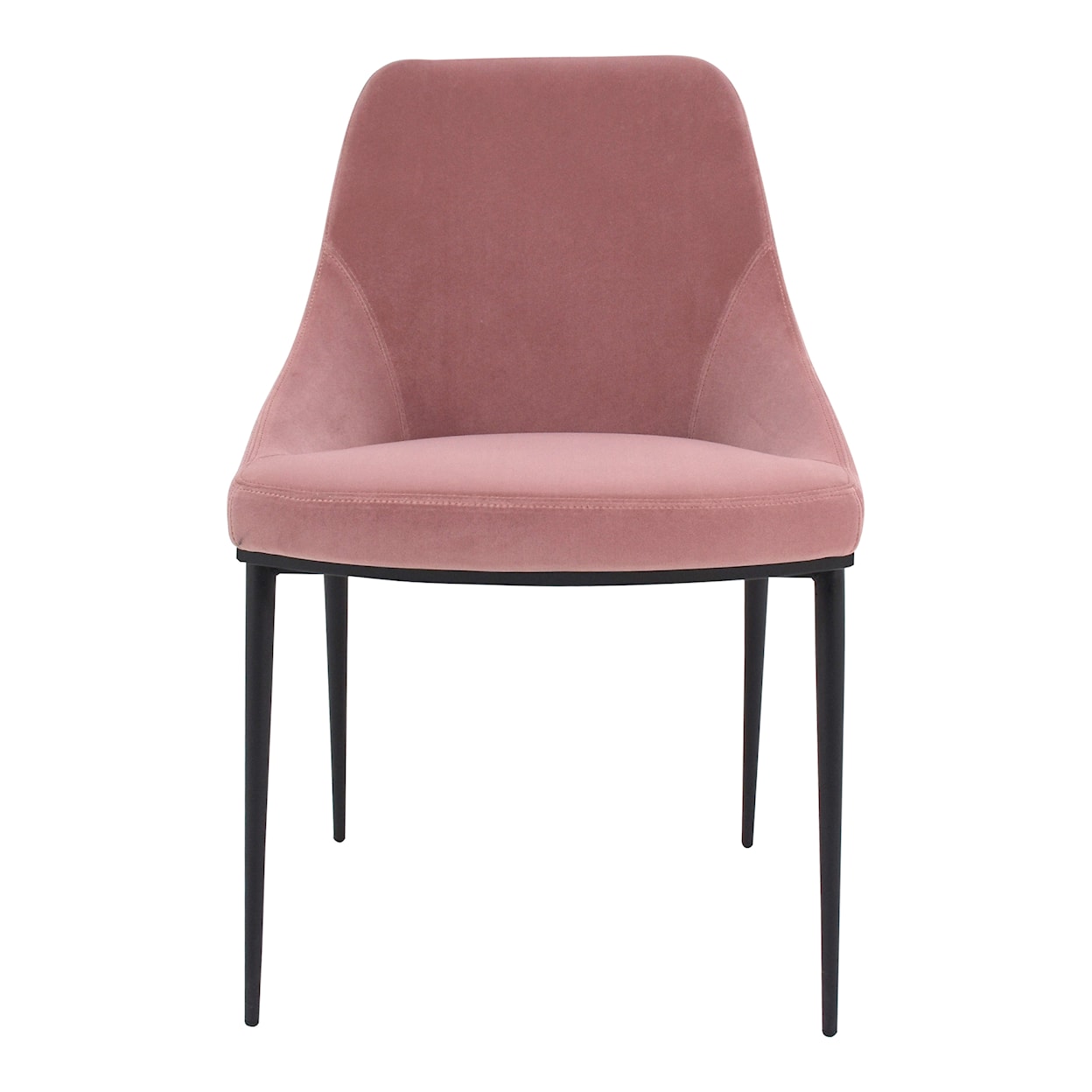 Moe's Home Collection Sedona Velvet Upholstered Dining Chair