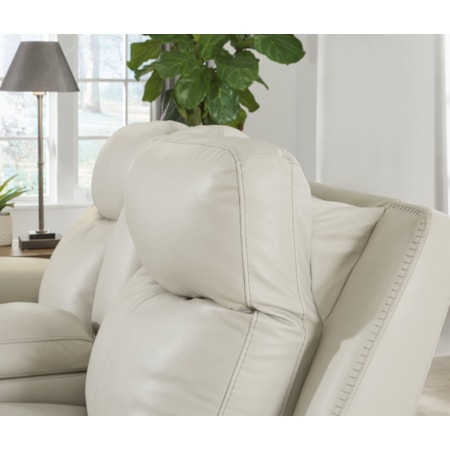 PWR REC Sofa with ADJ Headrest