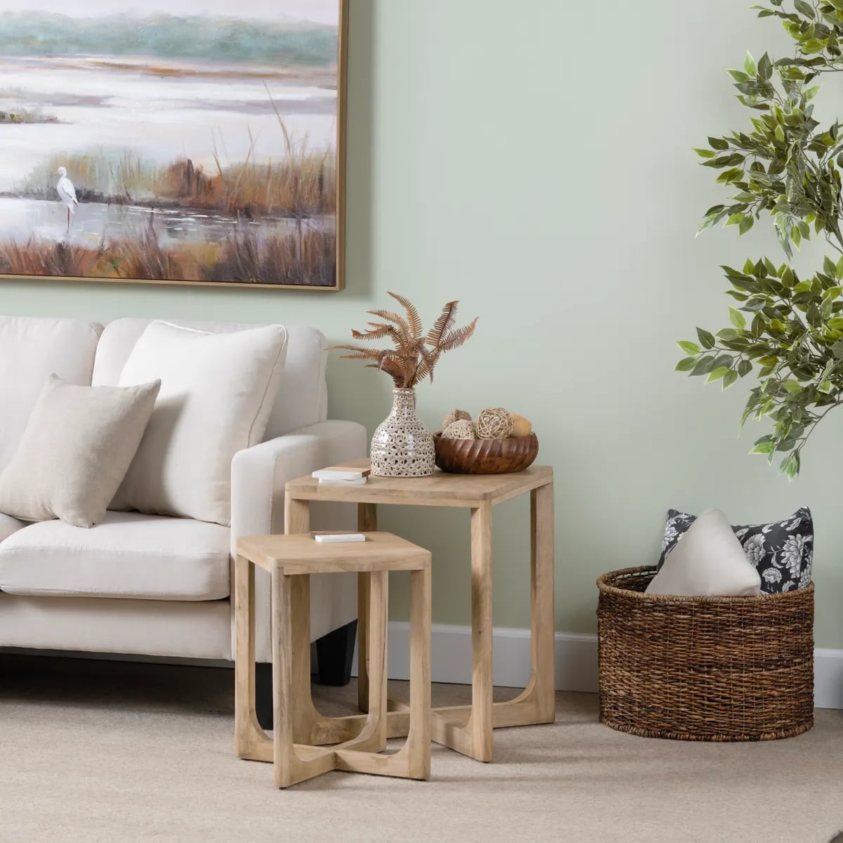 Crestview Collection Braden Accent Table Set