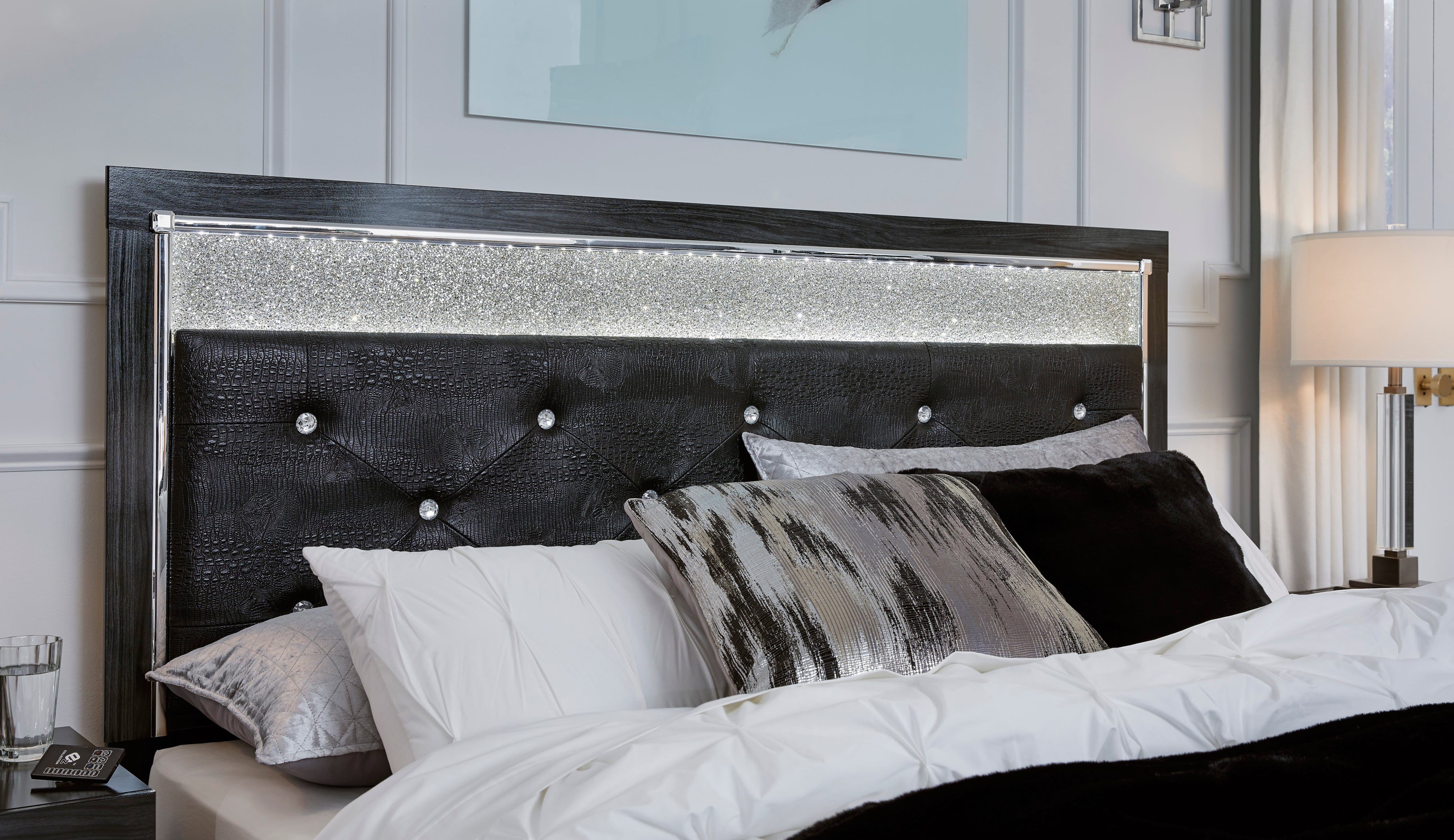 Signature Design by Ashley Kaydell King/Cal King Uph Panel Headboard