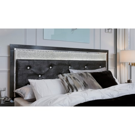 King/Cal King Uph Panel Headboard