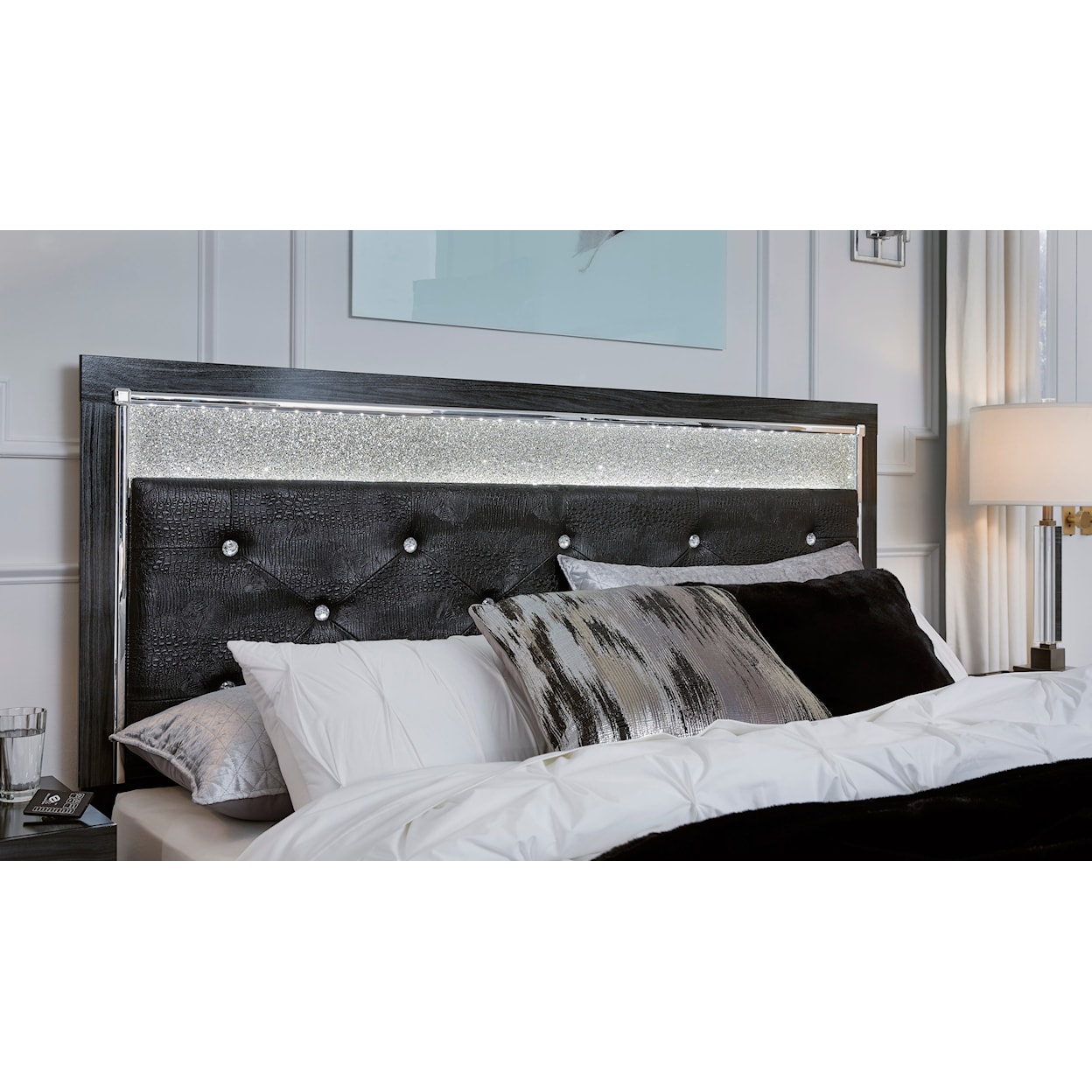 Signature Design by Ashley Furniture Kaydell King/Cal King Uph Panel Headboard