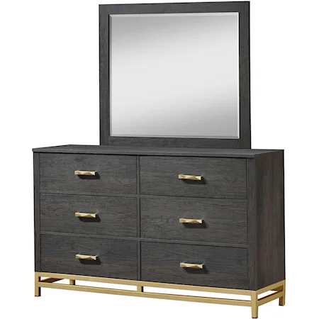 Dresser and Mirror