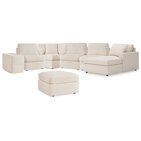 6-Piece Sectional With Chaise And Ottoman