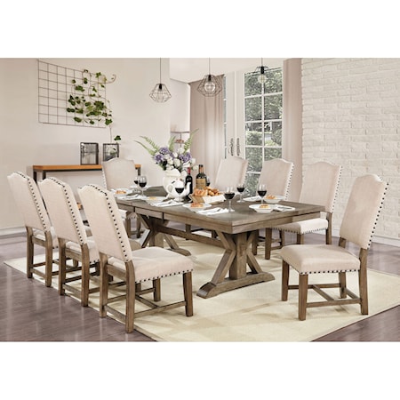 9-Piece Dining Table Set