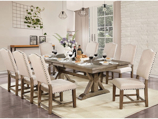 9-Piece Dining Table Set