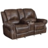 Prime Navarro Manual Recliner Console Loveseat