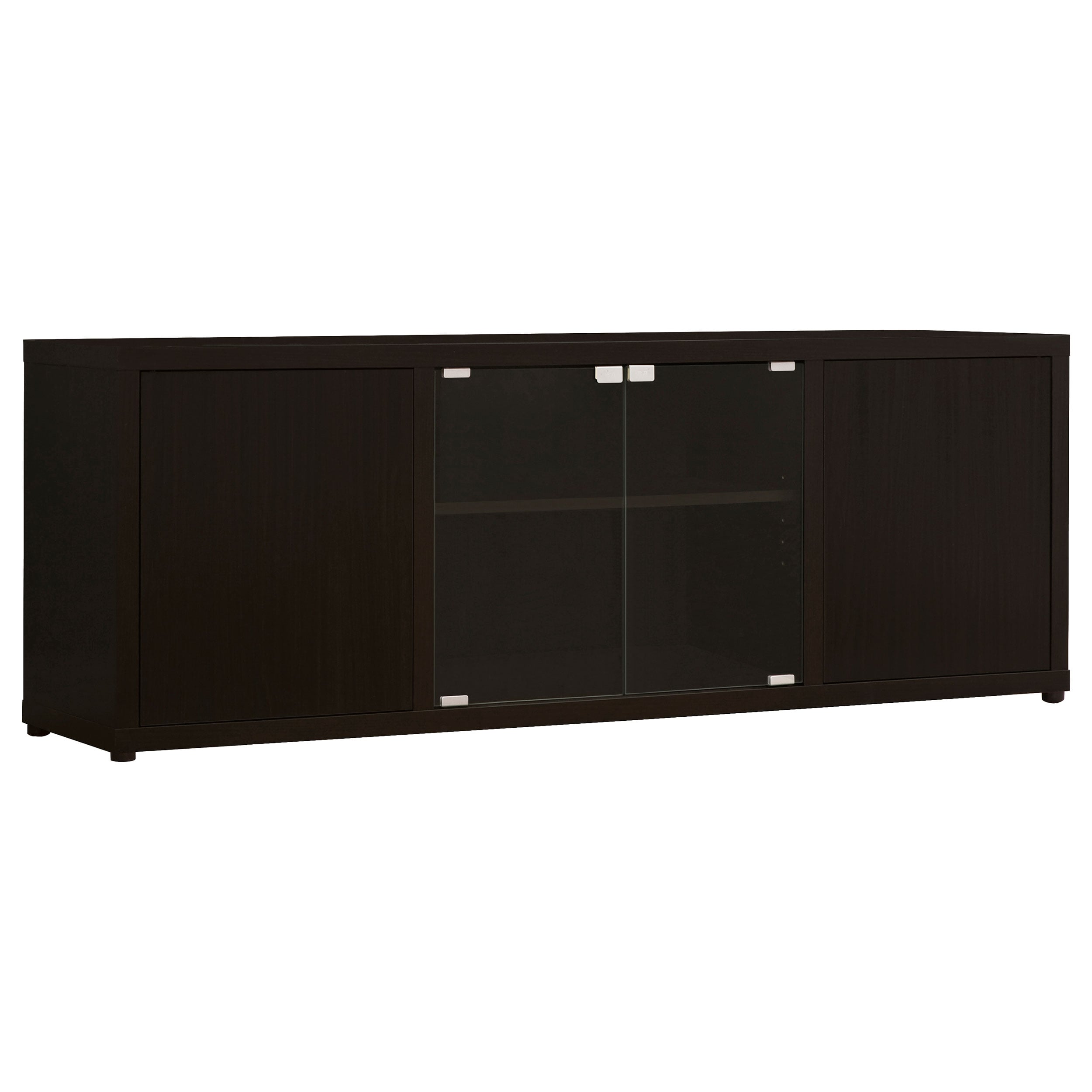Ames TV Console w/ Magnetic-push Doors