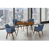 Armen Living Arcadia/Renzo 5-Piece Dining Set