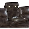 Intercon Silhouette Power Dual Reclining Sofa