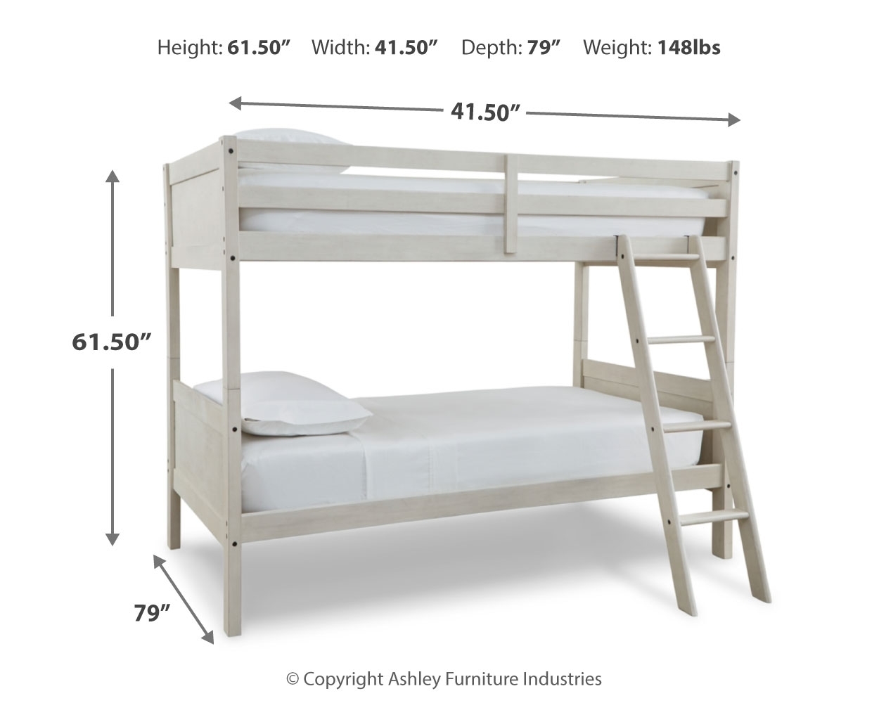 Signature Design by Ashley Robbinsdale Bunk Bed And Mattresses