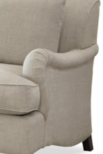 Universal Churchill Churchill Sofa with Turned Legs and Casters