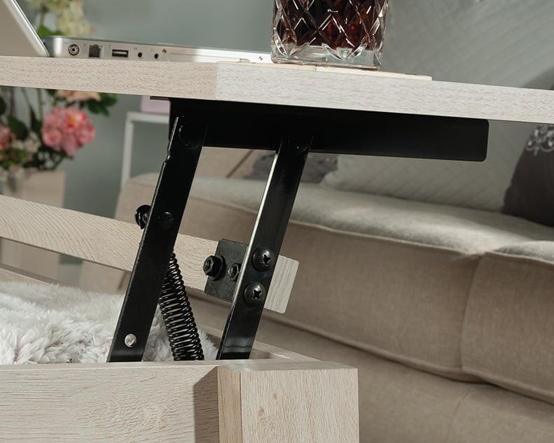 Sauder Trestle Trestle Lift-Top Coffee Table