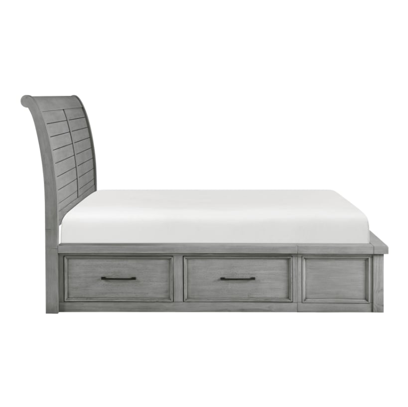 King Storage Bed