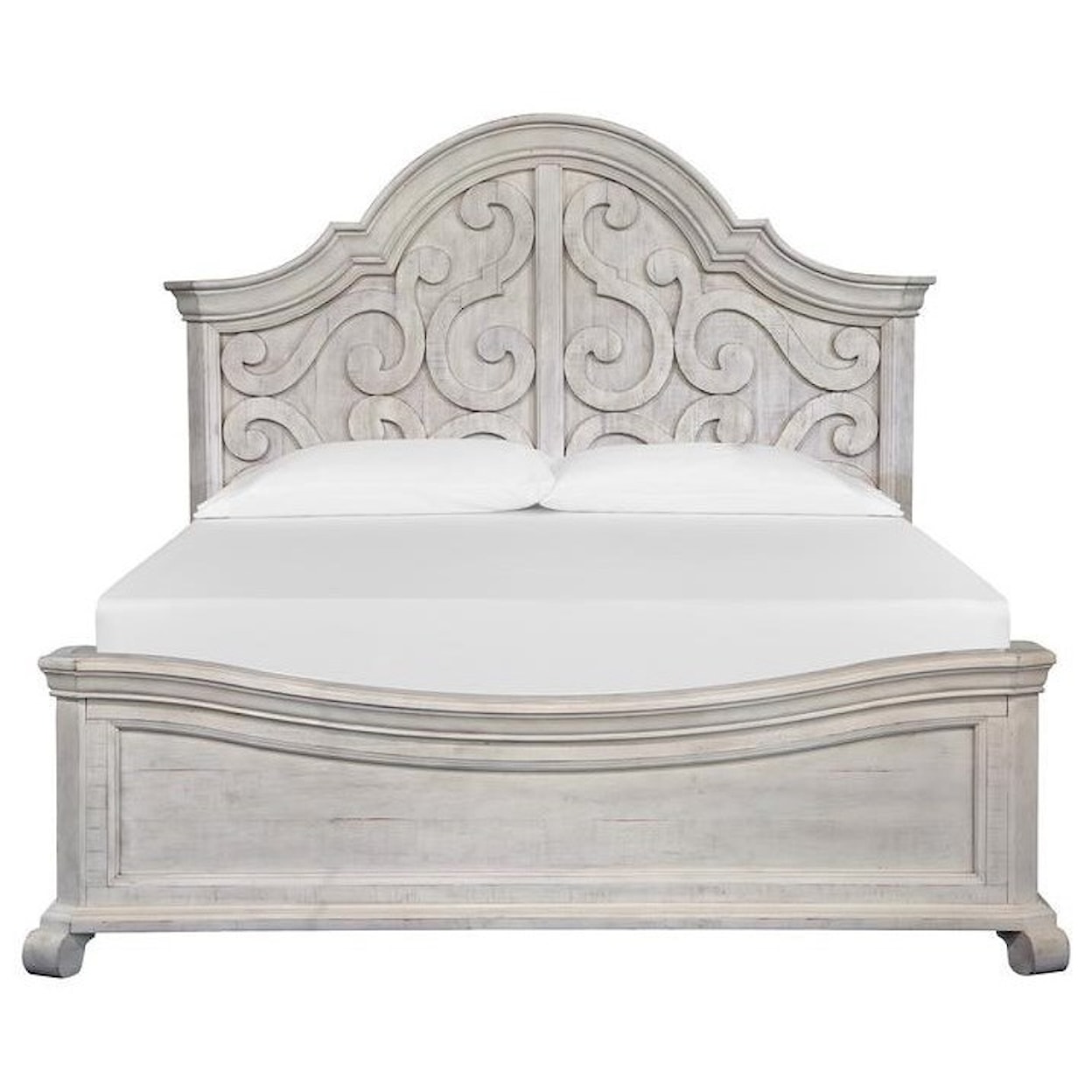 Magnussen Home Bronwyn Bedroom California King Shaped Panel Bed