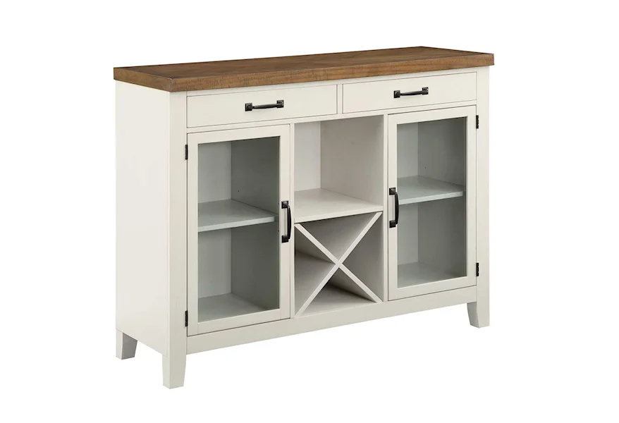 Hyland  Server with Storage by Steve Silver at Galleria Furniture, Inc.