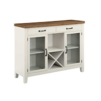 HENRY WHITE COUNTER HEIGHT SERVER | .