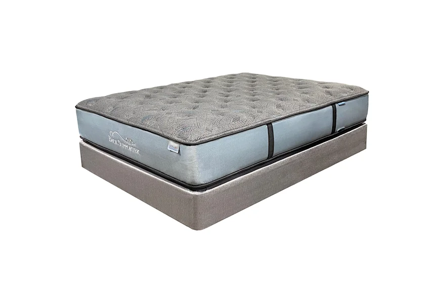 All-Seasons Duo Serenity Plush Queen Plush Mattress Set by Spring Air at Schewels Home