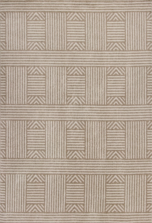 7'7" X 5'3" Beige Westport Area Rug