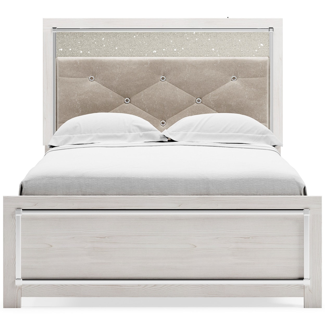 Signature Design by Ashley Altyra Full Upholstered Panel Bed