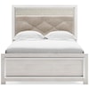 Signature Altyra Full Upholstered Panel Bed