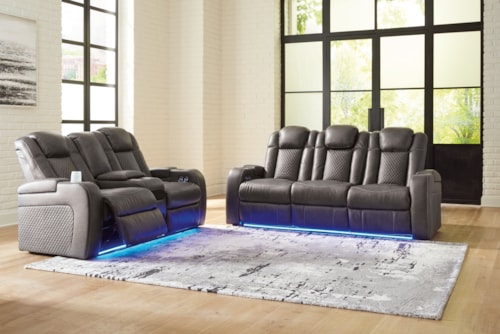 Power Reclining Sofa And Loveseat