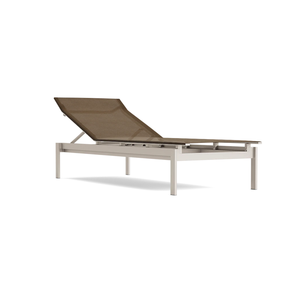Modern Adj. Sling Chaise Lounge