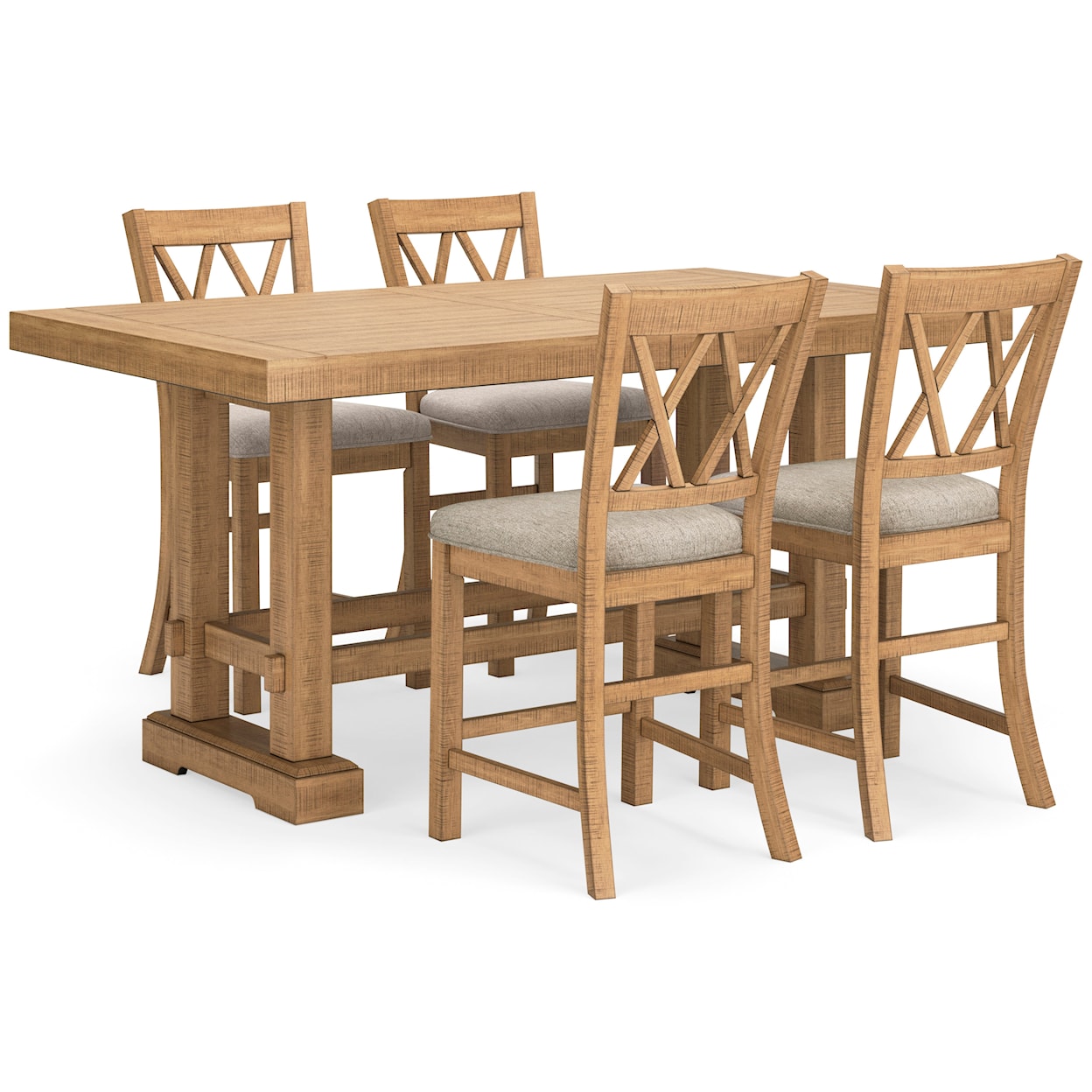 Signature Design by Ashley Furniture Havonplane 5-Piece Counter Dining Set